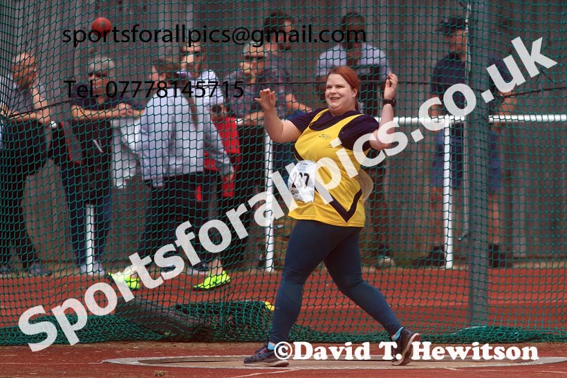 Senior Womens hammer, 2024 Northern Senior and Under-20s Track and Field Champs, Middlesbrough.  Photo: David T. Hewitson/Sports for All Pics